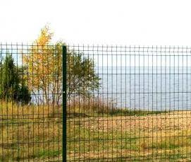 сварная сетка для дачи - вариант 1