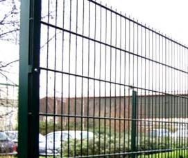 сварная сетка с полимерным покрытием - вариант 1