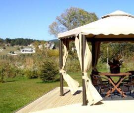 сварные беседки для дачи - тип 1