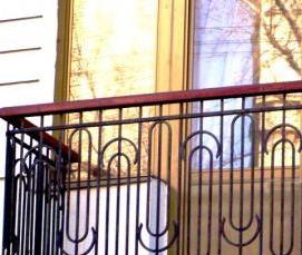 сварные перила - вариант 3