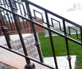 сварные перила - вариант 2