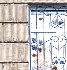 сварные решетки на окна - вариант 4