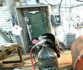 сварочные работы емкости - модель 1