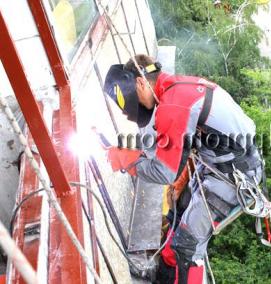 сварочные работы на высоте - модель 1