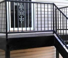 сварочные работы перил - тип 4