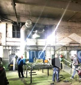 сварочные работы в газовом колодце - тип 4