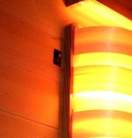 светильник нпб400 для сауны настенно потолочный - модель 4