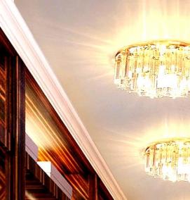 светильник потолочный хрустальный - тип 3