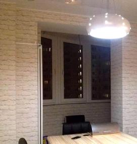 светильник потолочный над столом - вариант 3