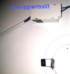 светильник потолочный с пультом управления - тип 1