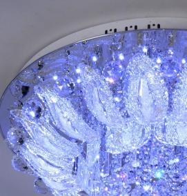 светильник потолочный с пультом управления - тип 4