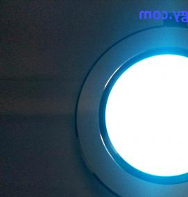 светильник потолочный с пультом управления - тип 3