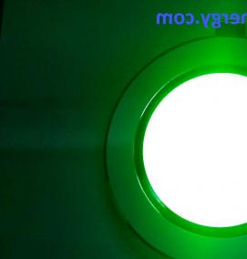 светильник потолочный с пультом управления - тип 2