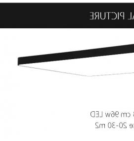 светильник потолочный светодиодный квадратный - тип 1