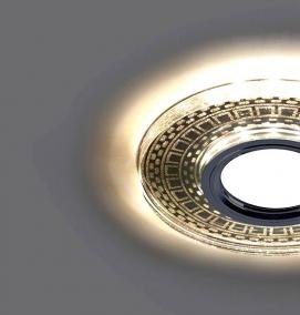 светильник потолочный встраиваемый для ванной - вариант 4