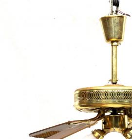 светильник с вентилятором потолочный - модель 4