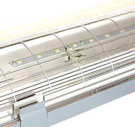 светильник светодиодный накладной аналог лпо 2х36 - модель 3