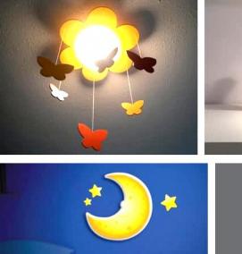 светильники светодиодные потолочные детские - вариант 4