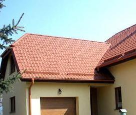 светлая металлочерепица - вариант 3