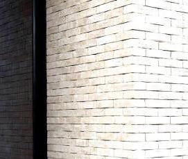 светлый кирпич с белыми швами - вариант 3