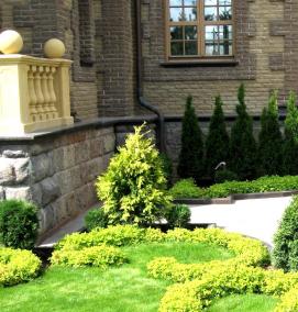 светящийся ландшафтный дизайн - модель 3