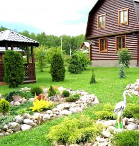 светящийся ландшафтный дизайн - модель 2