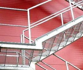 техническая металлическая лестница - вариант 3