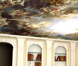 текстильные натяжные потолки - модель 4