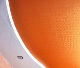 текстурный натяжной потолок - тип 4