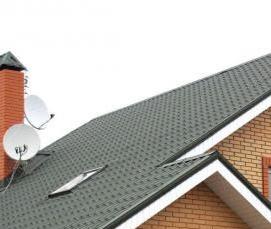 темно коричневая металлочерепица - тип 4