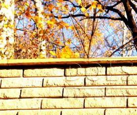 темный декоративный кирпич - модель 1