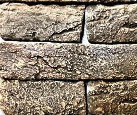 темный декоративный кирпич - модель 3