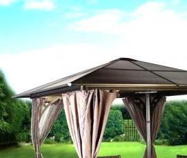 тентовые беседки для дачи - тип 4