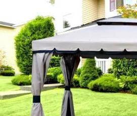 тентовые беседки для дачи - тип 3