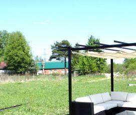 тенты беседки садовые для дачи - модель 3