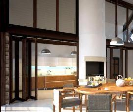 теплая беседка с мангалом - вариант 3