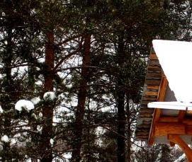 теплая беседка с мангалом - вариант 2