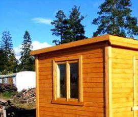 теплая бытовка для проживания - модель 3