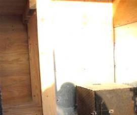 теплая бытовка с печкой - вариант 3