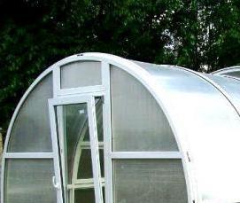 теплица арочного типа удачная - вариант 3