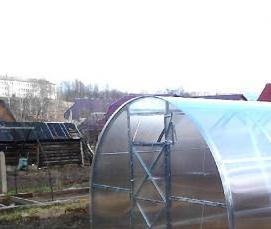 теплица дачная усиленная - тип 1