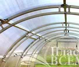 теплица из поликарбоната люкс усиленная - тип 4