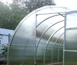 теплица из поликарбоната усиленная кремлевская люкс - тип 2