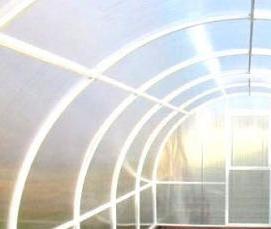 теплица из пвх труб и поликарбоната - вариант 2