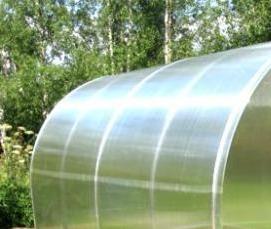 теплица из водопроводных пластиковых труб - вариант 2