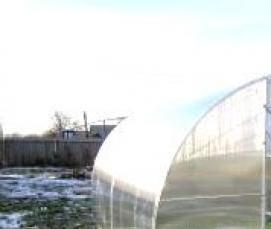 теплица капелька цинк усиленная - вариант 1