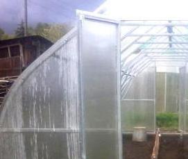 теплица капелька домик - тип 2