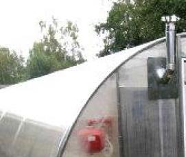 теплица каркасная сборная - модель 1