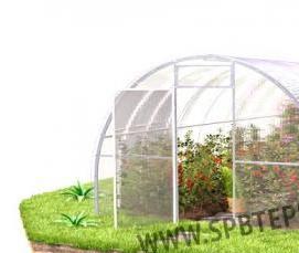теплица оцинкованная усиленная из поликарбоната - тип 1