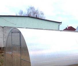 теплица промышленная зимняя - модель 3